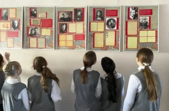 выставка солдатских писем в школе
