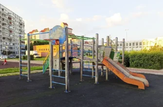 старая детская площадка в 21 квартале