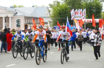 Легкоатлетическая эстафета 9 Мая