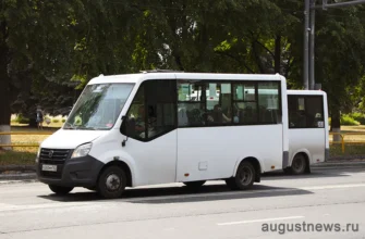 две маршрутки на дороге