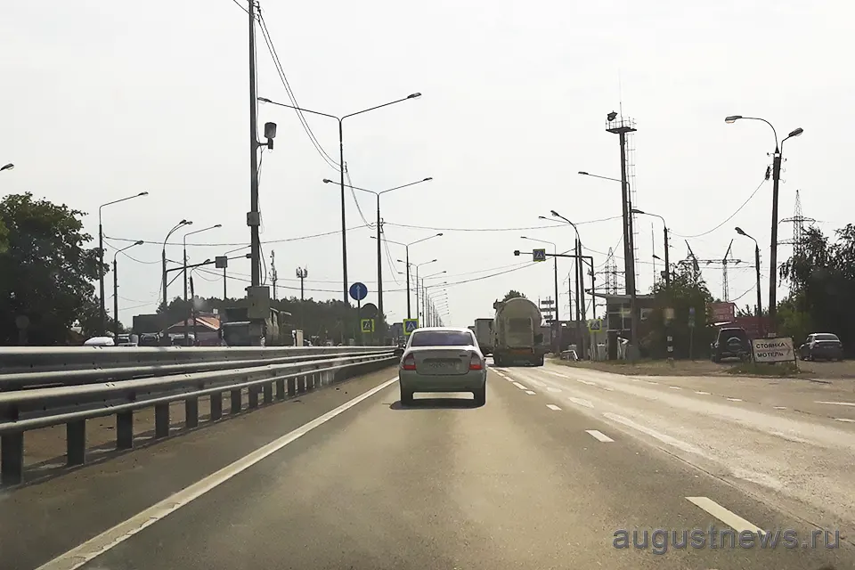 трасса М-5 возле Зеленовки