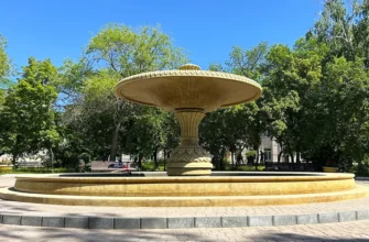 фонтан в Портпоселке