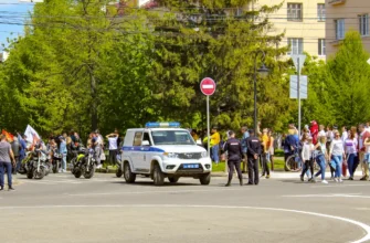перекрытие движения транспорта 9 Мая