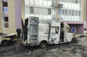 Газель после пожара