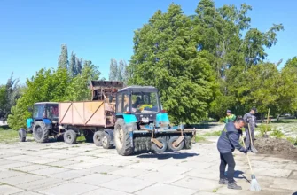 уборка городской территории
