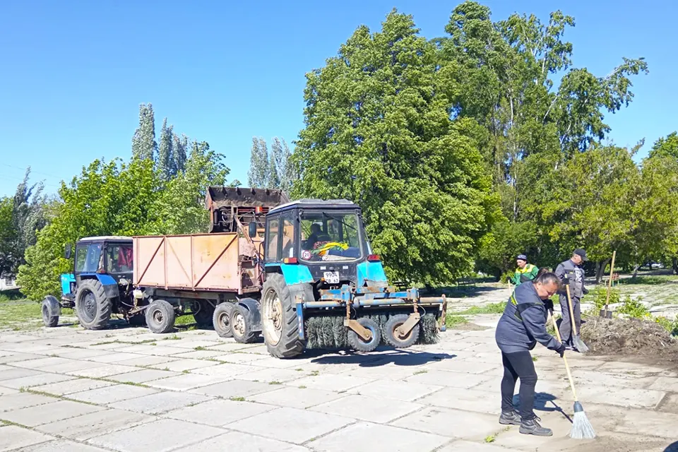 уборка городской территории