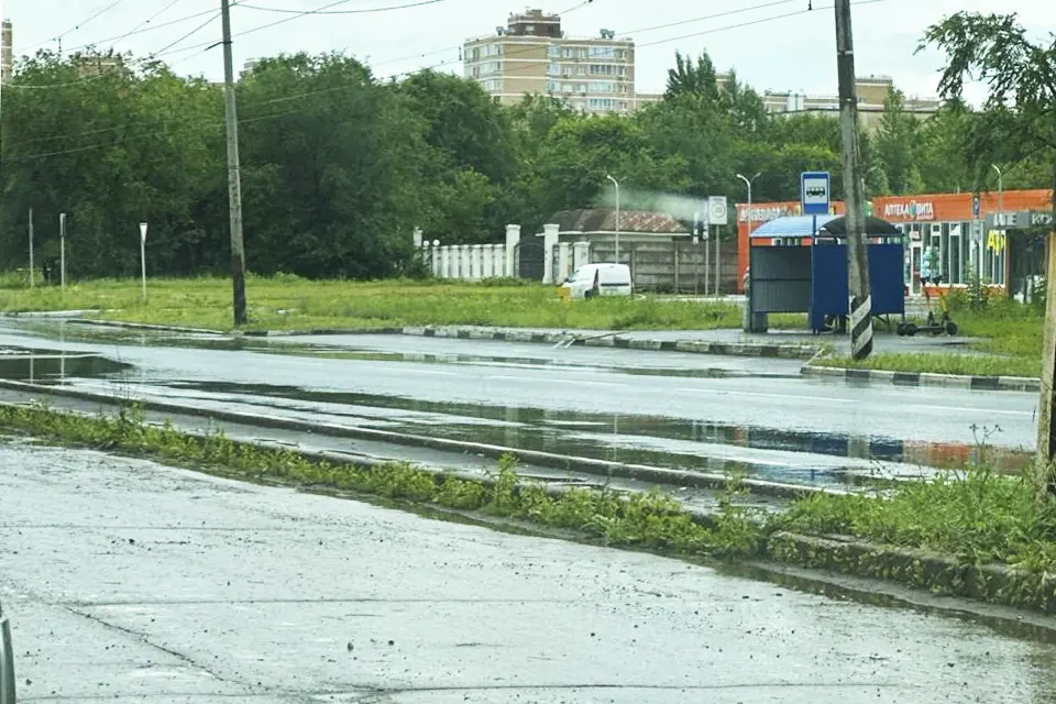 дорога на улице Баныкина