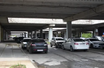 эстакада КЦ Автоград