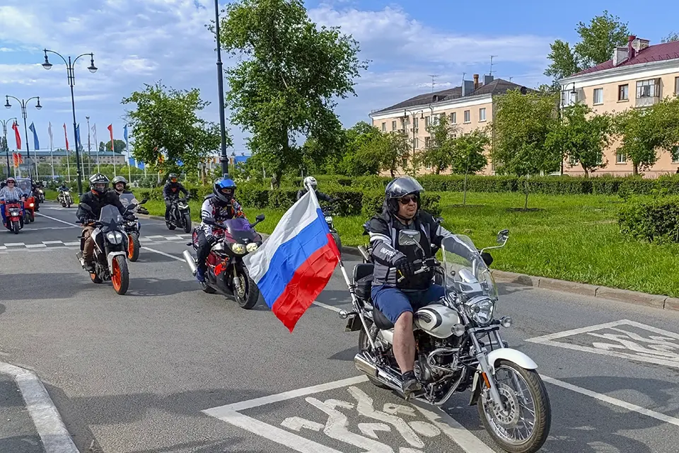 мотопробег на День города
