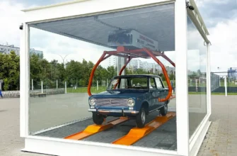 Памятник первому автомобилю ВАЗ