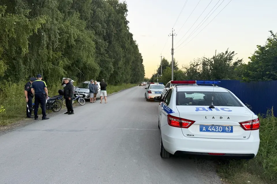 задержание водителя мопеда