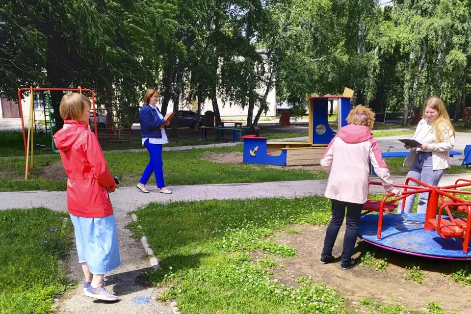 проверка детской площадки