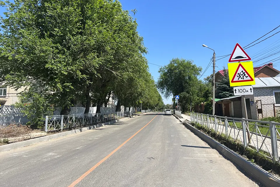 ремонт дороги на улице Кирова