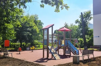 новая детская площадка на проспекте Степана Разина 32_34