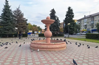 фонтан на улице Горького