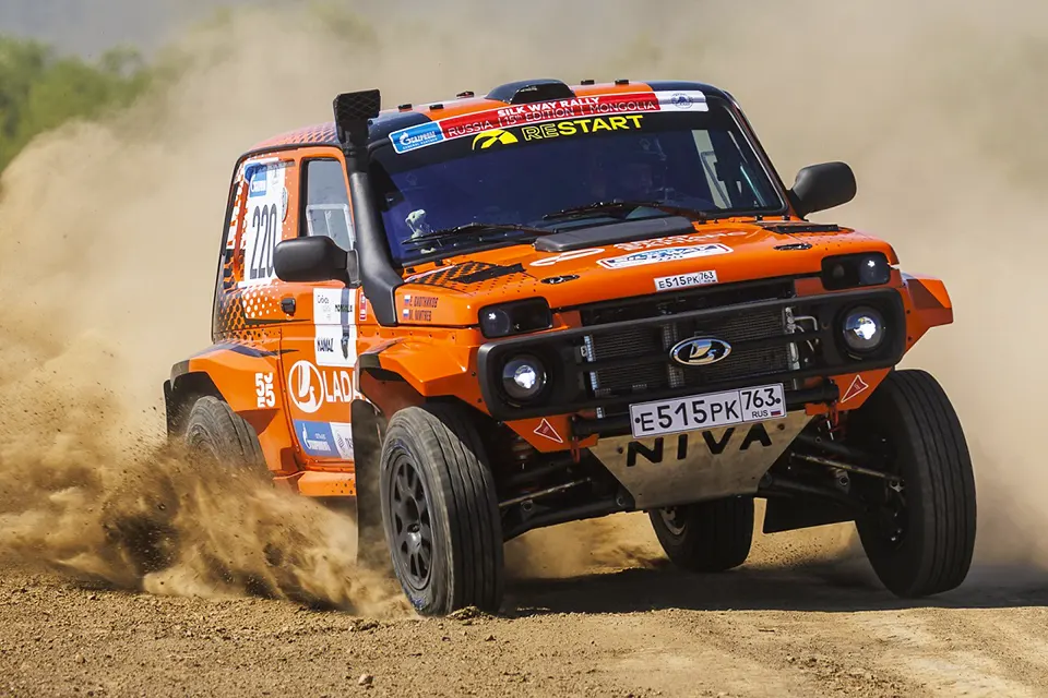 NIVA Sport Turbo на ралли Шелковый путь
