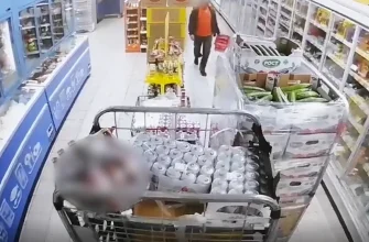 мужчина в магазине