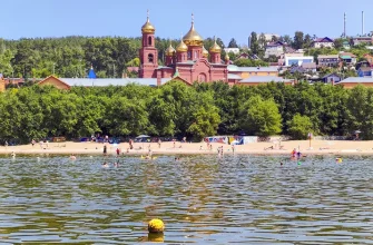 пляж в Портпоселке