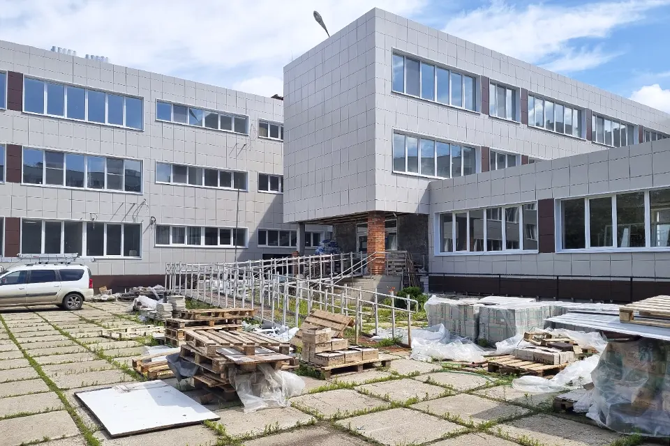 ремонт в школе №70