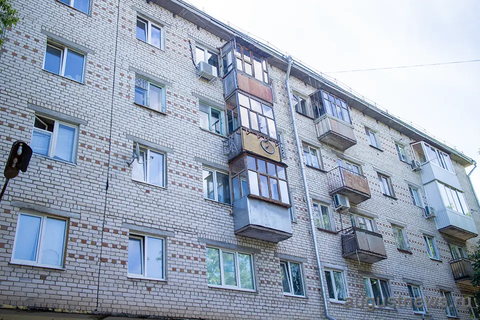 жилой дом пятиэтажка хрущевка