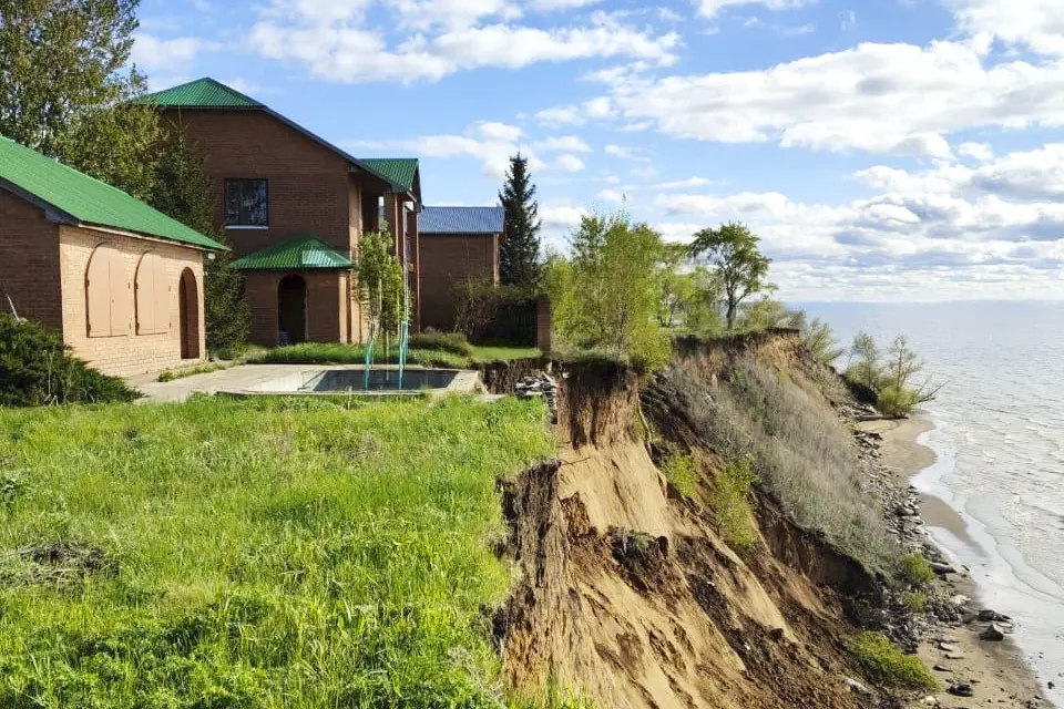 размыт берег в СНТ
