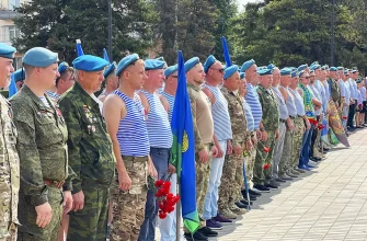 десантиники на День ВДВ