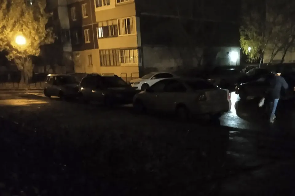 освещение во дворе