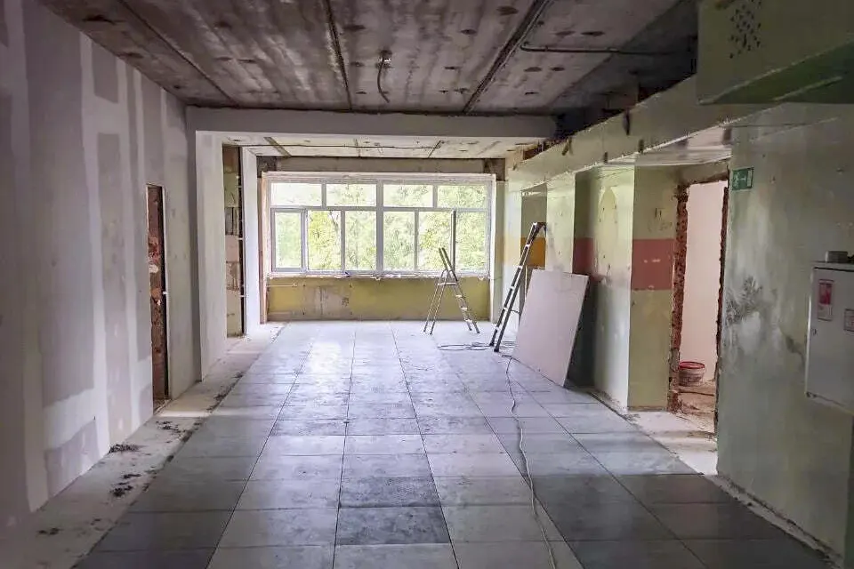 ремонт физиотерапевтического отделения в поликлинике