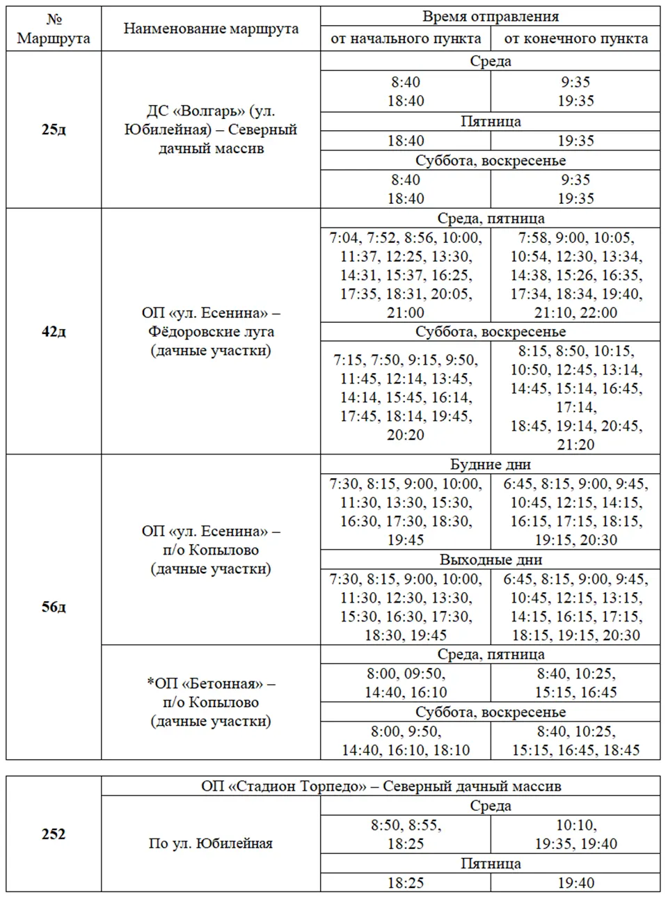 расписание на август 5