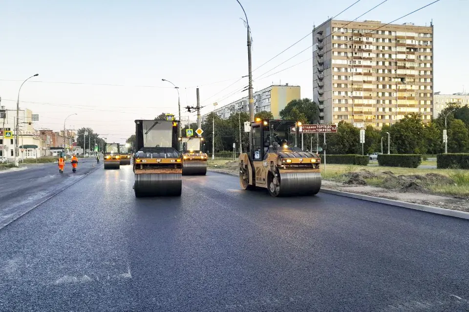 ремонт дороги