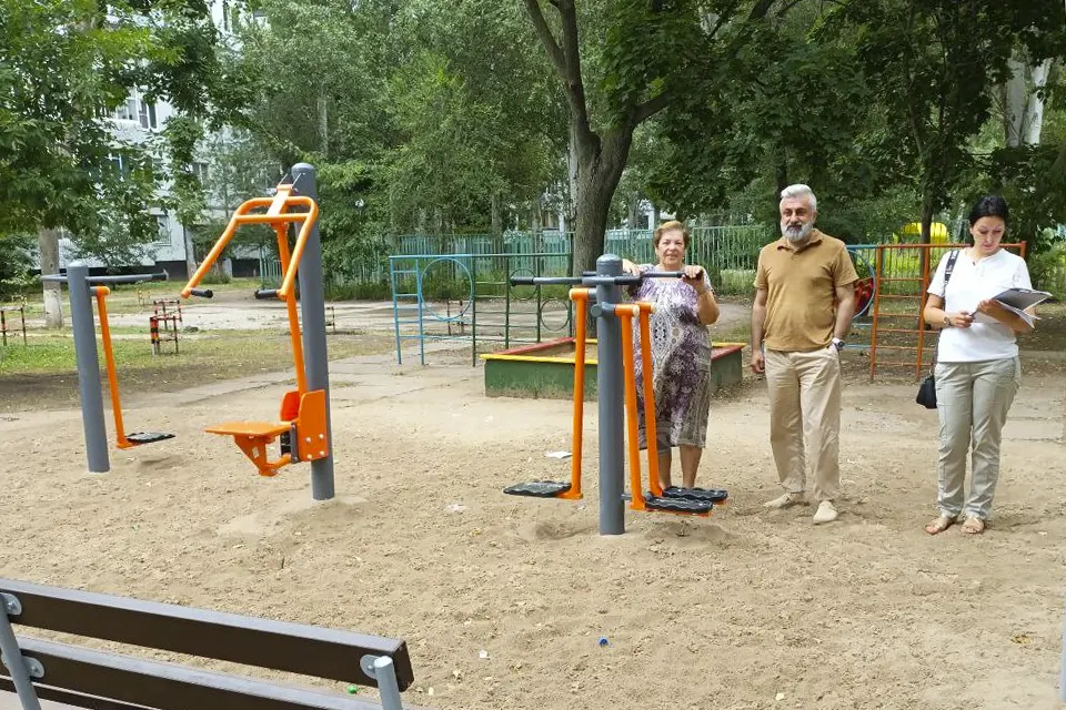спортивная площадка степана разина 91 двор новая спортплощадка на Степана Разина 91
