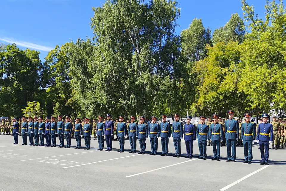 курсанты ВУЦ ТГУ