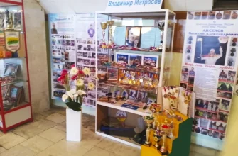 экспозиция посвященная спортсмену