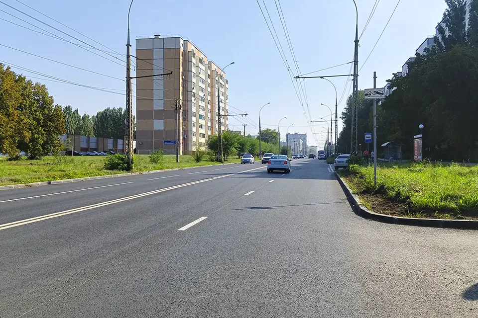 улица Дзержинского после ремонта