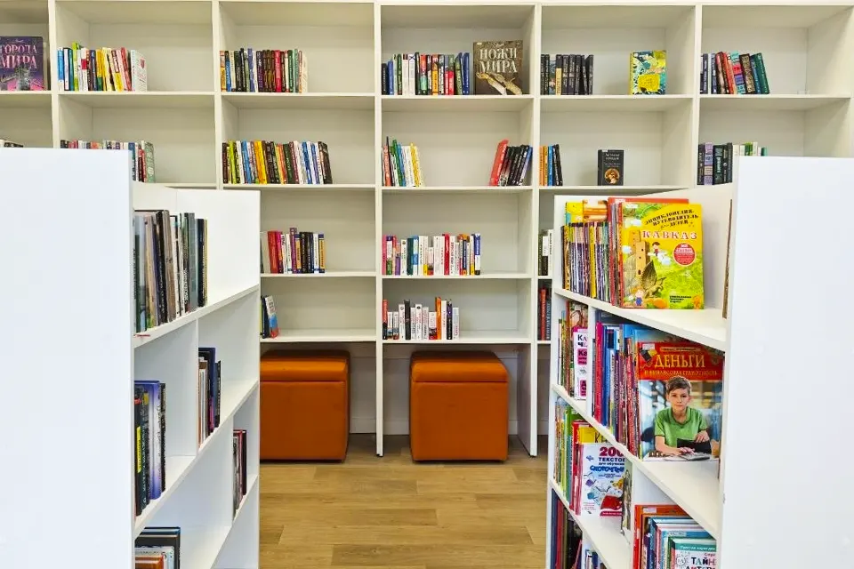 книги в библиотеке