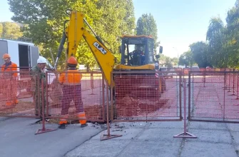 авария на водопроводе