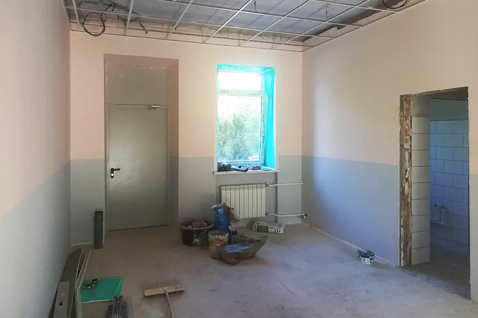 ремонт помещения в школе искусств