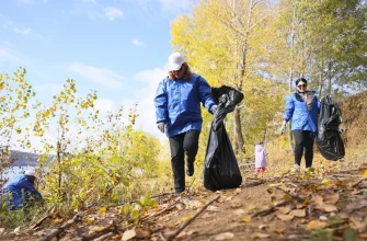 уборка мусора на Федоровских лугах