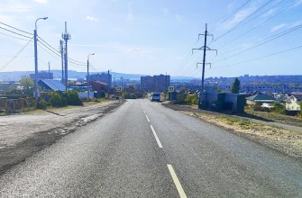 новый асфальт на улице Высоковольтной