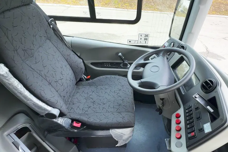 кабина водителя в автобусе