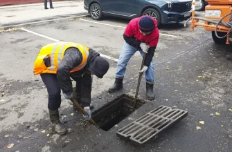 проверка ливневки на Тополиной 32