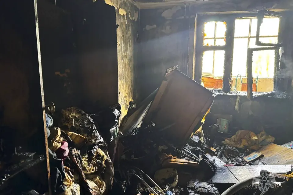 пожар в квартире на Цветном бульваре