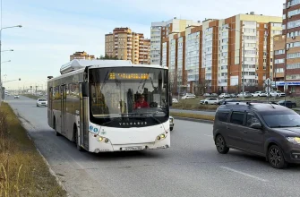 автобус №65 на улице 40 лет Победы