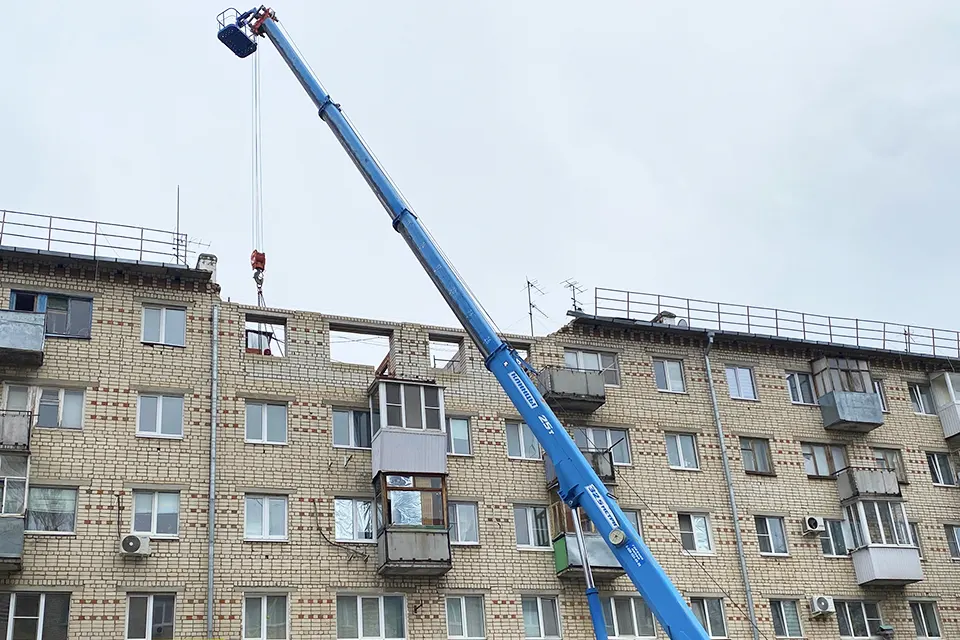 ремонтно восстановительные работы в доме на улице Победы