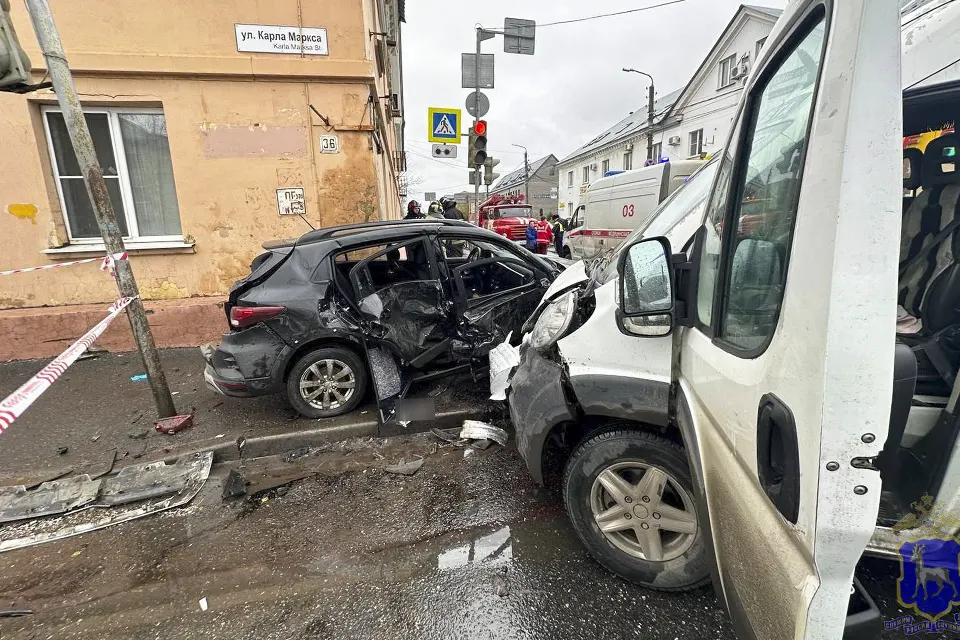 ДТП 13 ноября 2025 года на улице Карла Маркса