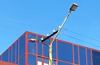 новые светодиодные фонари на улице Гагарина