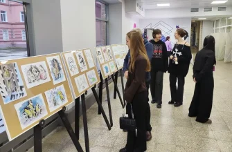 выставка рисунков в ПВГУС