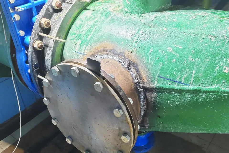 ревизионный люк на КНС