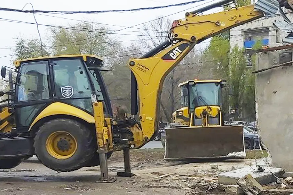 снос торгового объекта