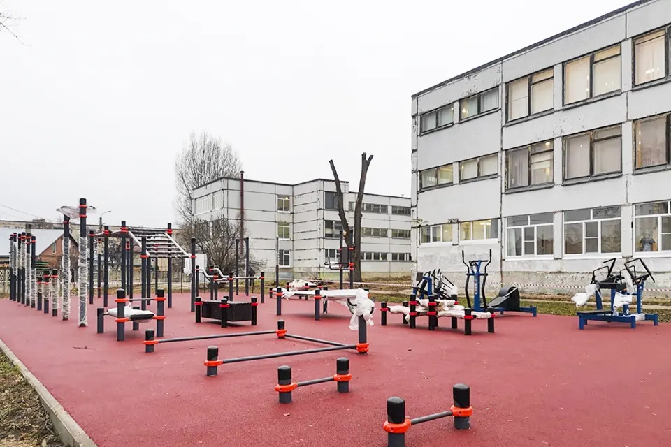 спортплощадка дле тестирования ГТО